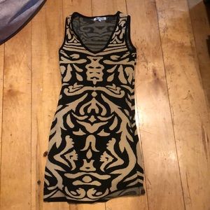 Women’s Dress (brown and gray)